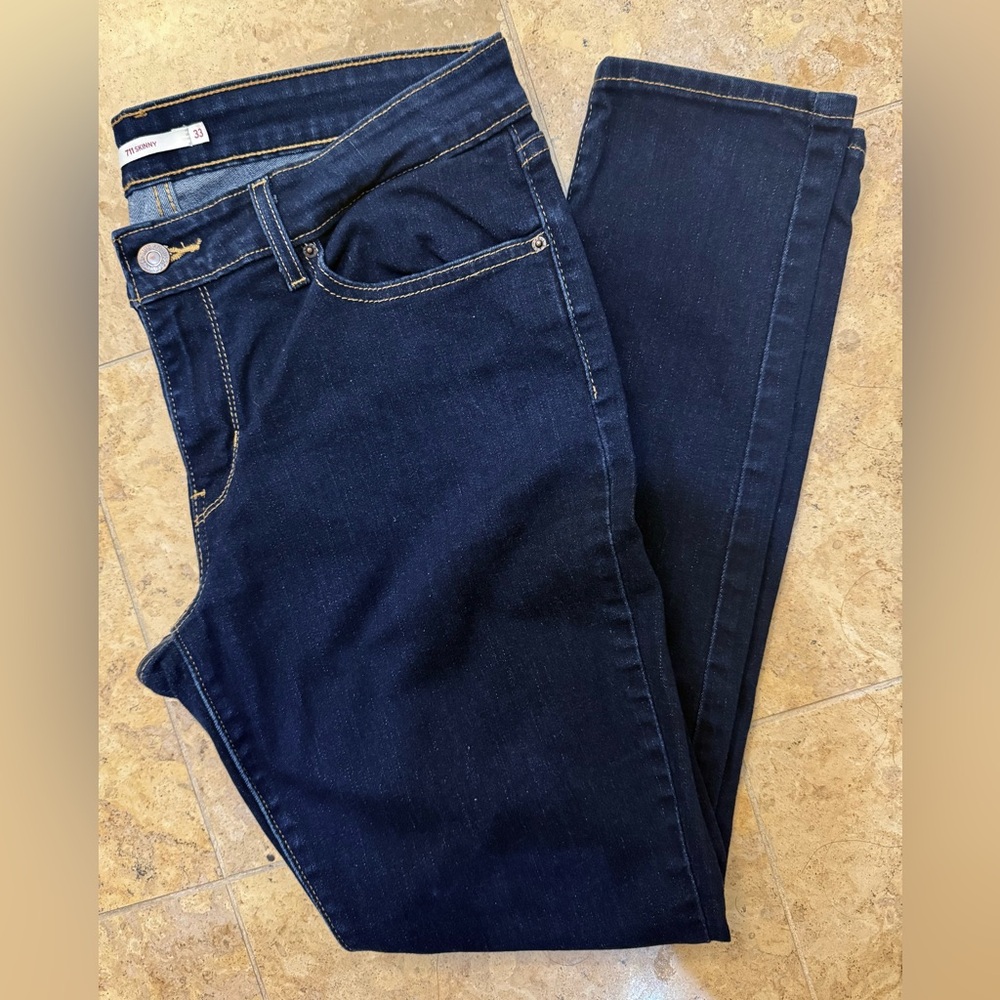 Levi's Blue Skinny Jeans